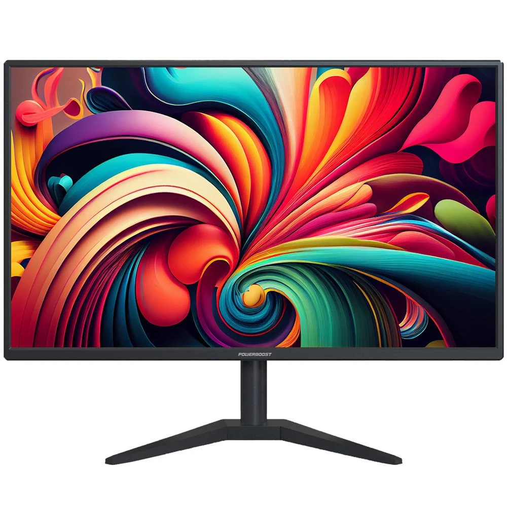 POWERBOOST PB-M24VH 24" 5MS 1920x1080 VGA/HDMI 75Hz SİYAH MONITOR