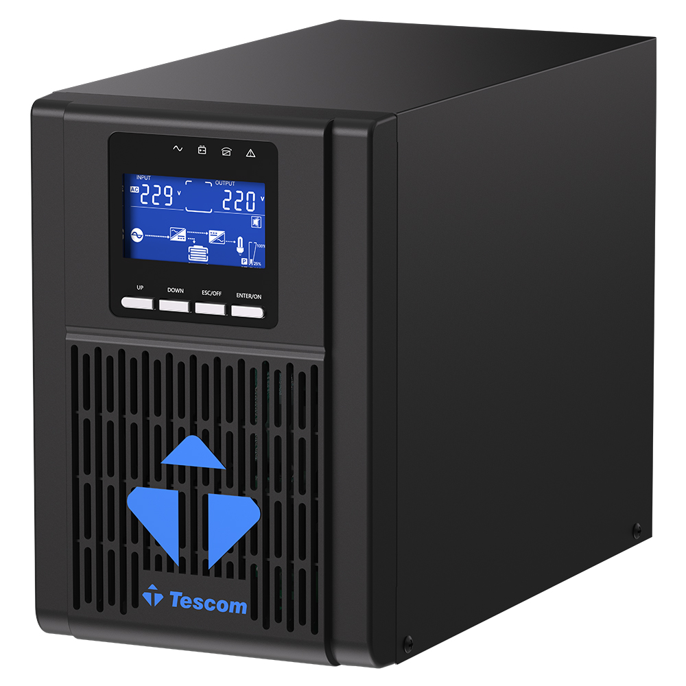 TESCOM NEOLINE 1KVA 2x12V/9AH 1F/1F ONLİNE UPS 900040100